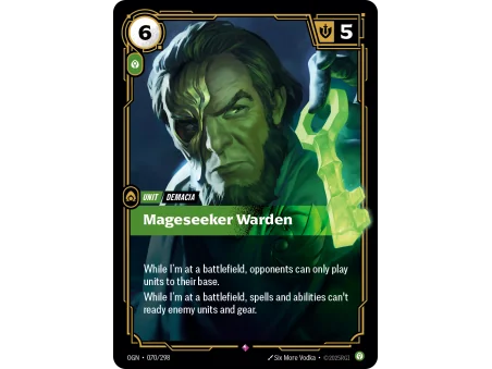 Mageseeker Warden OGN-070 | Origins | ProCards México