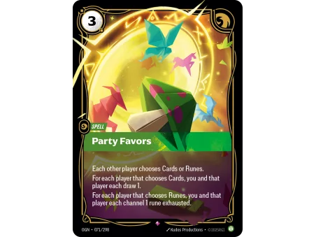 Party Favors OGN-071 | Origins | ProCards México