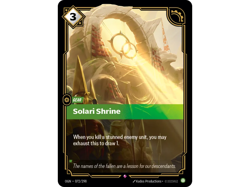 Solari Shrine OGN-072 | Origins | ProCards México