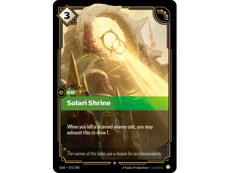 Solari Shrine OGN-072 | Origins | ProCards México