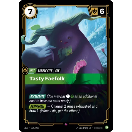Tasty Faefolk OGN-075 | Origins | ProCards México