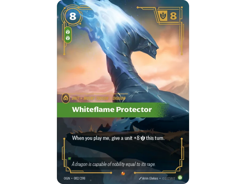 Whiteflame Protector OGN-082 | Origins | ProCards México