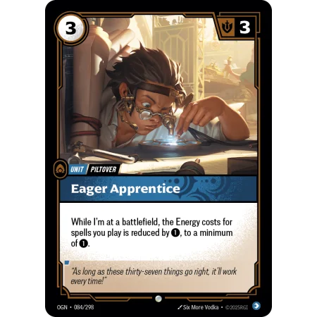 Eager Apprentice OGN-084 | Origins | ProCards México