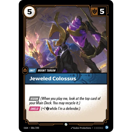 Jeweled Colossus OGN-086 | Origins | ProCards México
