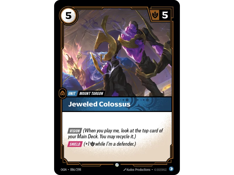 Jeweled Colossus OGN-086 | Origins | ProCards México