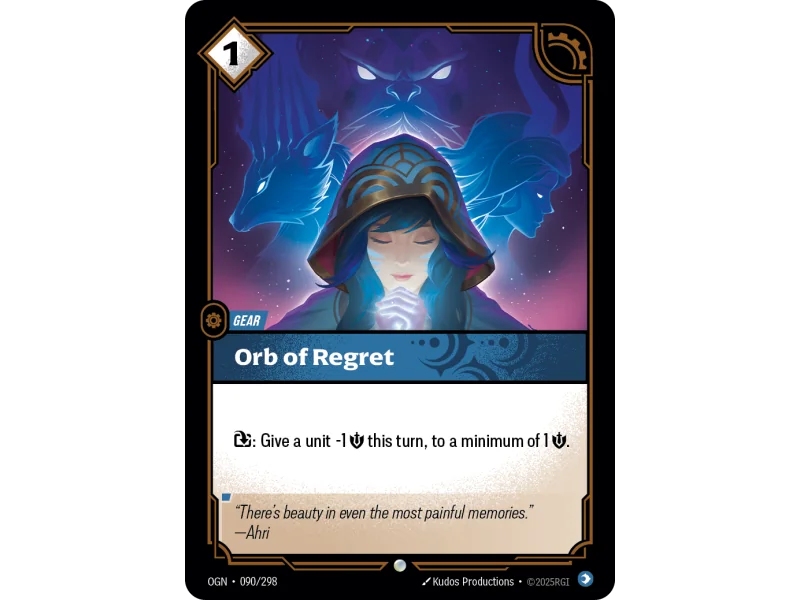 Orb of Regret OGN-090 | Origins | ProCards México