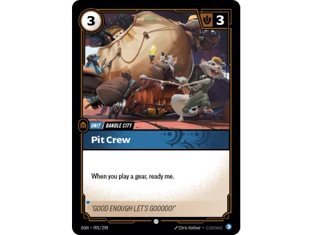 Pit Crew OGN-091 | Origins | ProCards México