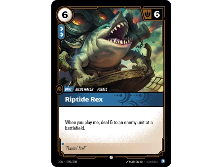 Riptide Rex OGN-092 | Origins | ProCards México
