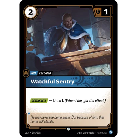 Watchful Sentry OGN-096 | Origins | ProCards México