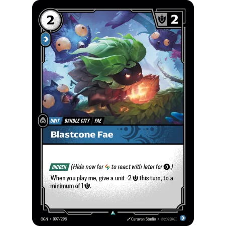 Blastcone Fae OGN-097 | Origins | ProCards México