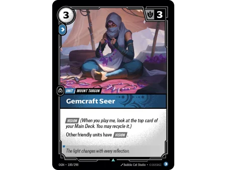 Gemcraft Seer OGN-100 | Origins | ProCards México