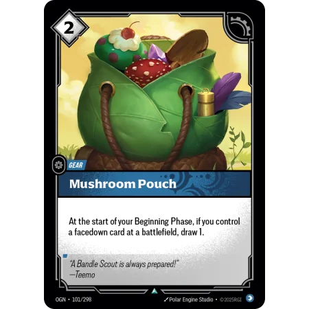 Mushroom Pouch OGN-101 | Origins | ProCards México