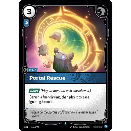 Portal Rescue OGN-102 | Origins | ProCards México