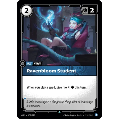 Ravenbloom Student OGN-103 | Origins | ProCards México