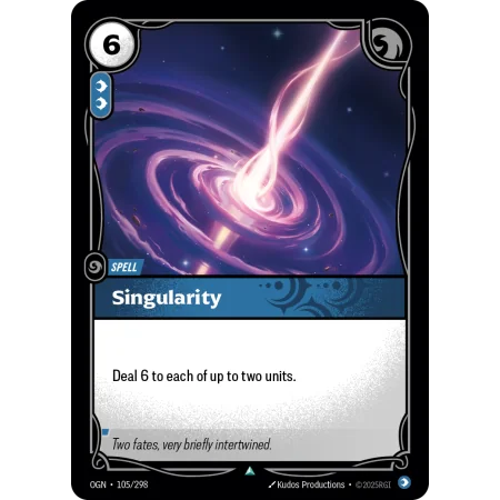Singularity OGN-105 | Origins | ProCards México