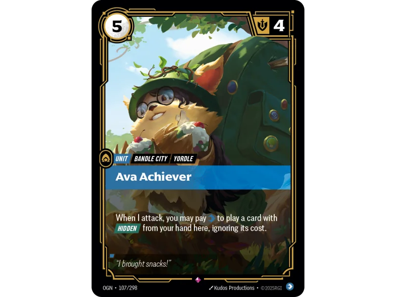 Ava Achiever OGN-107 | Origins | ProCards México