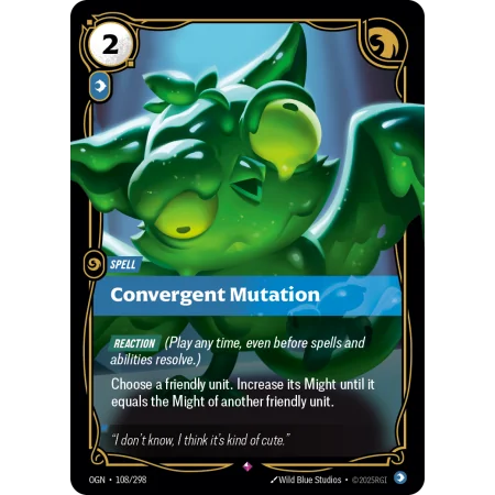 Convergent Mutation OGN-108 | Origins | ProCards México