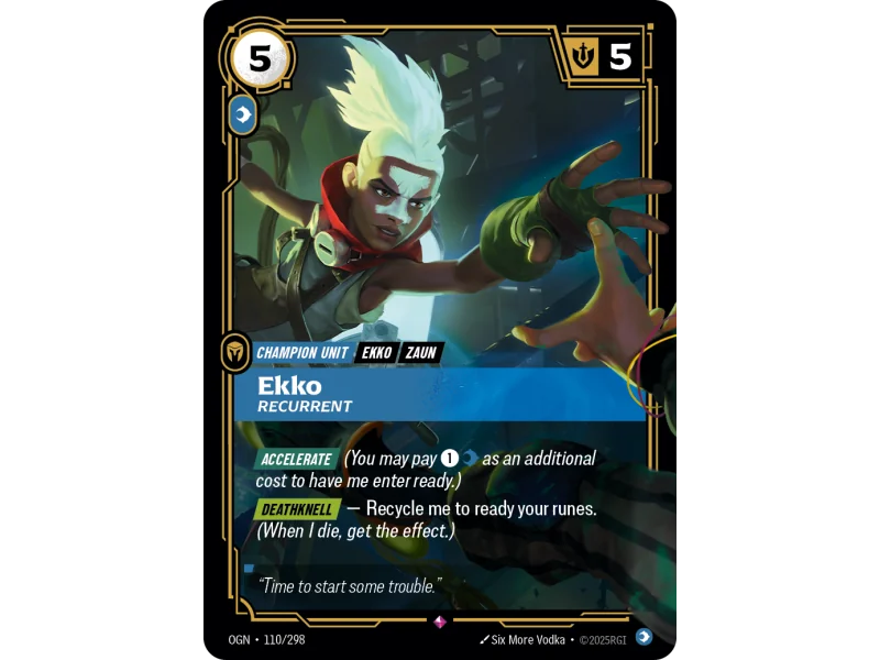 Ekko, Recurrent OGN-110 | Origins | ProCards México