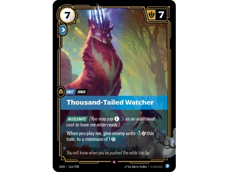 Thousand-Tailed Watcher OGN-116 | Origins | ProCards México