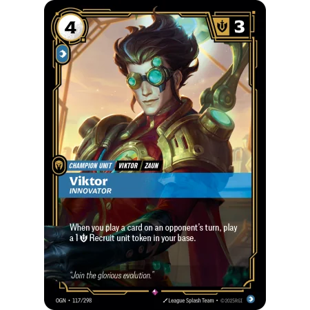 Viktor, Innovator OGN-117 | Origins | ProCards México