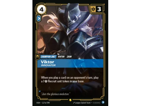 Viktor, Innovator OGN-117A | Origins | ProCards México