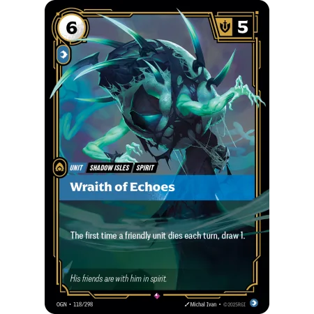 Wraith of Echoes OGN-118 | Origins | ProCards México
