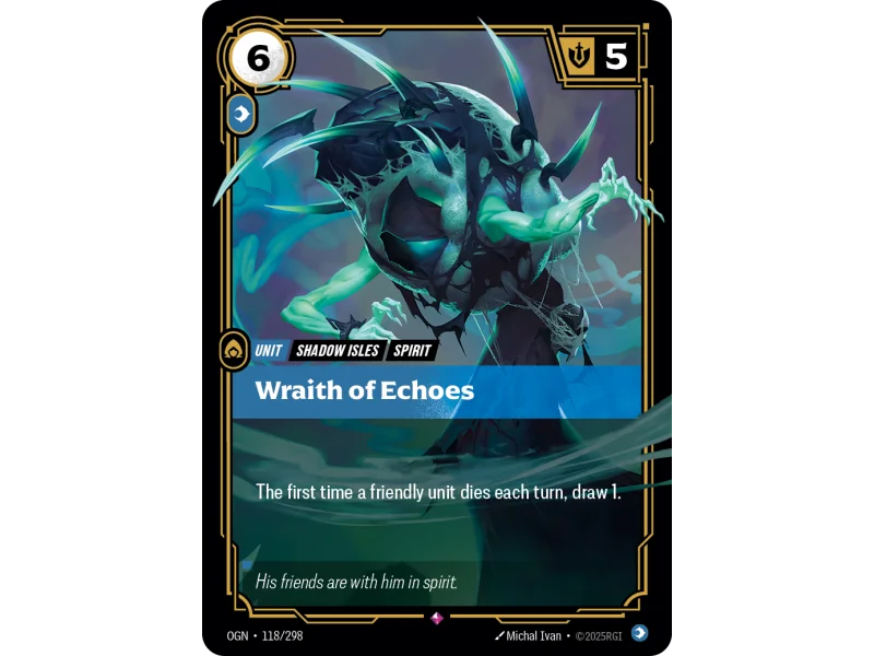 Wraith of Echoes OGN-118 | Origins | ProCards México
