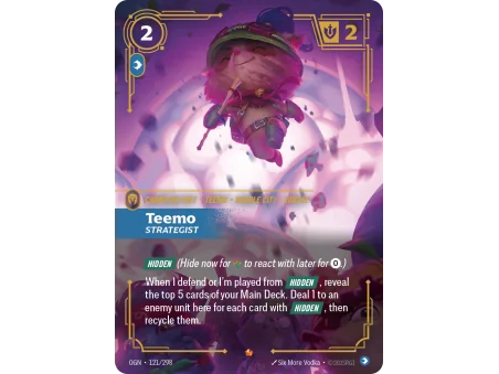 Teemo, Strategist OGN-121 | Origins | ProCards México