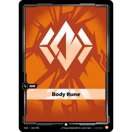 Body Rune OGN-126 | Origins | ProCards México