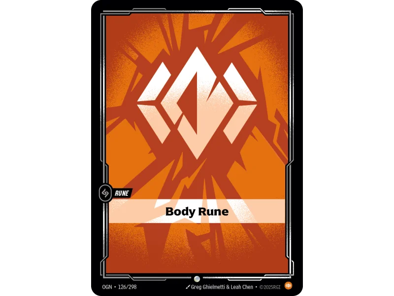 Body Rune OGN-126 | Origins | ProCards México