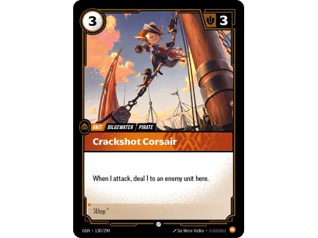 Crackshot Corsair OGN-130 | Origins | ProCards México