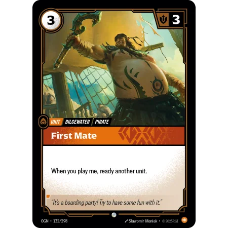 First Mate OGN-132 | Origins | ProCards México