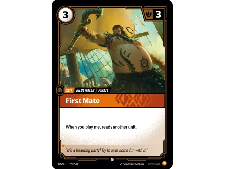 First Mate OGN-132 | Origins | ProCards México