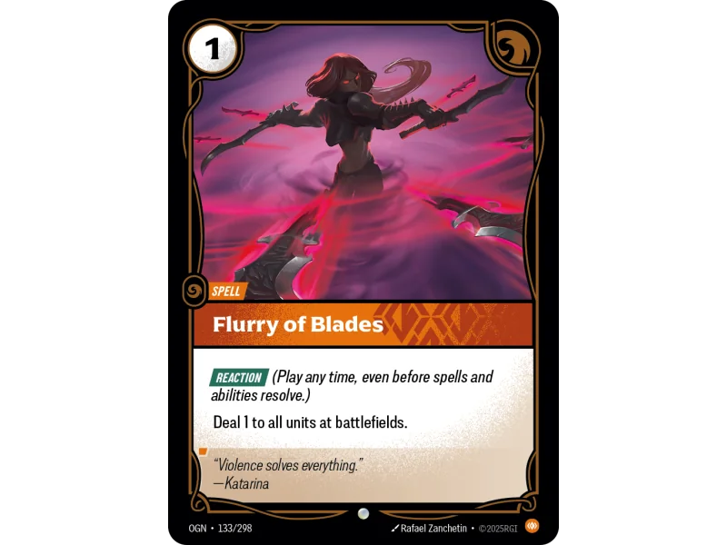 Flurry of Blades OGN-133 | Origins | ProCards México