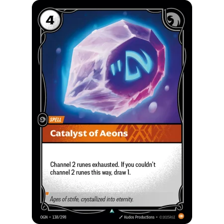 Catalyst of Aeons OGN-138 | Origins | ProCards México