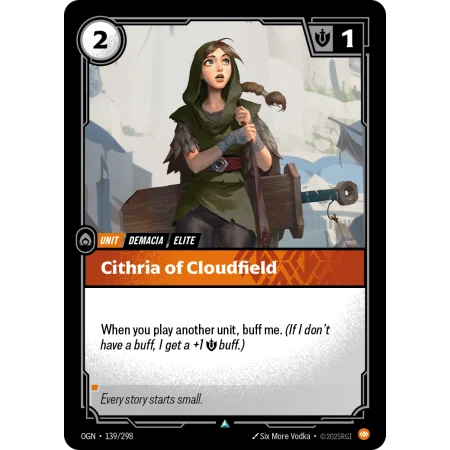 Cithria of Cloudfield OGN-139 | Origins | ProCards México