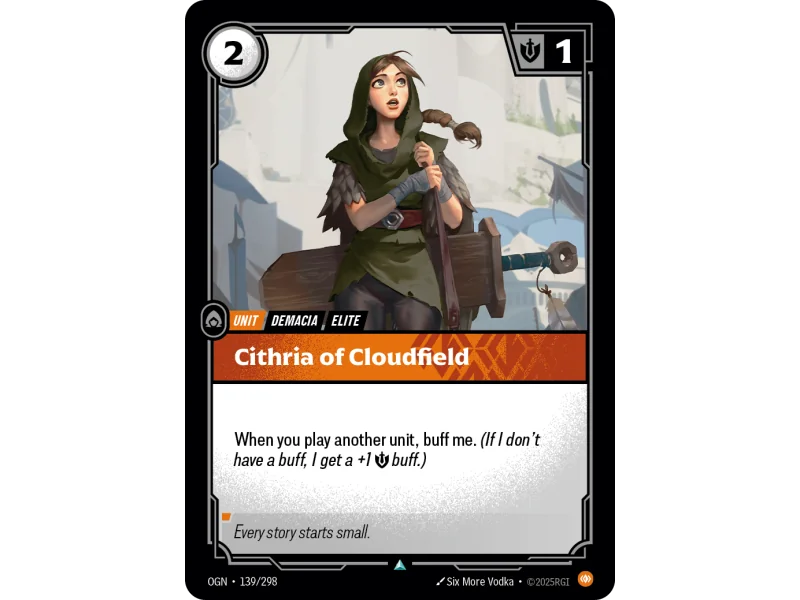 Cithria of Cloudfield OGN-139 | Origins | ProCards México