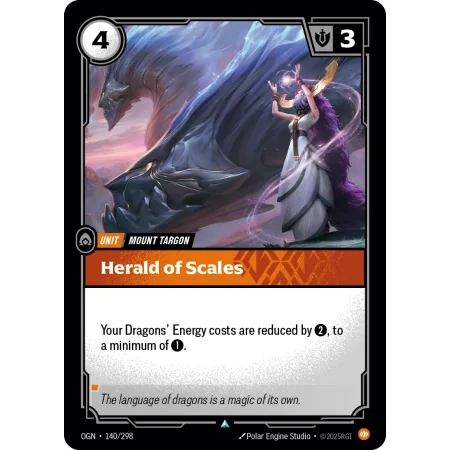 Herald of Scales OGN-140 | Origins | ProCards México