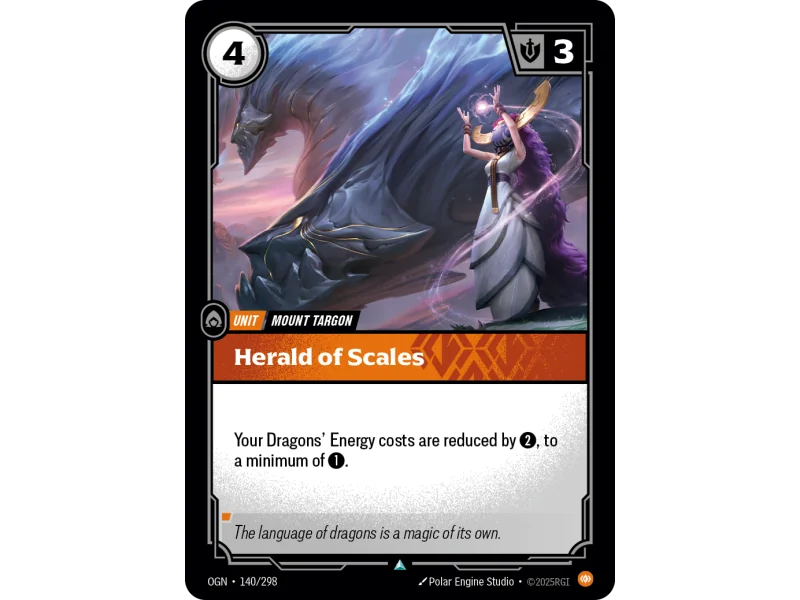 Herald of Scales OGN-140 | Origins | ProCards México