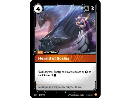Herald of Scales OGN-140 | Origins | ProCards México