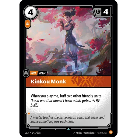 Kinkou Monk OGN-141 | Origins | ProCards México