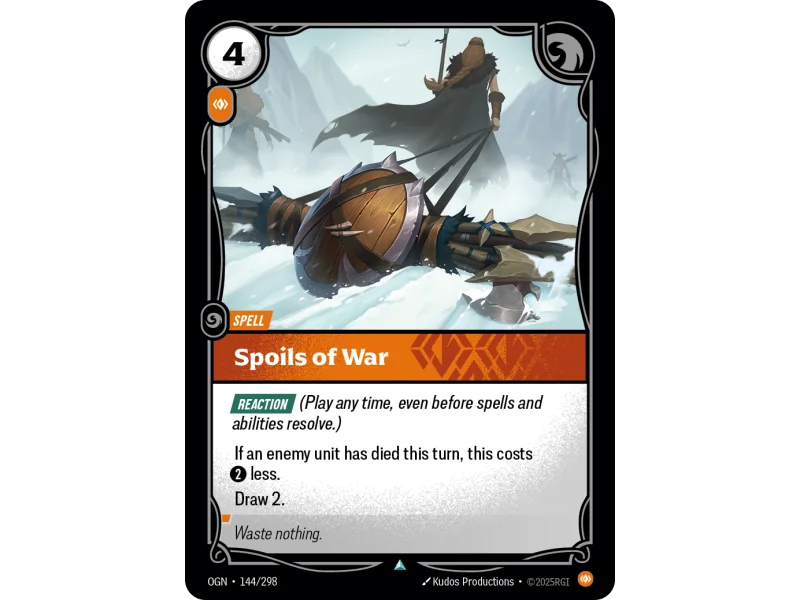 Spoils of War OGN-144 | Origins | ProCards México