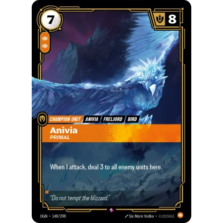 Anivia, Primal OGN-148 | Origins | ProCards México