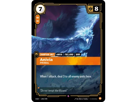 Anivia, Primal OGN-148 | Origins | ProCards México