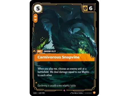 Carnivorous Snapvine OGN-149 | Origins | ProCards México