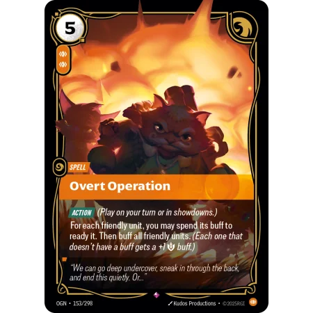 Overt Operation OGN-153 | Origins | ProCards México