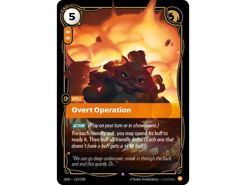 Overt Operation OGN-153 | Origins | ProCards México