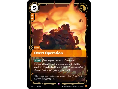 Overt Operation OGN-153 | Origins | ProCards México
