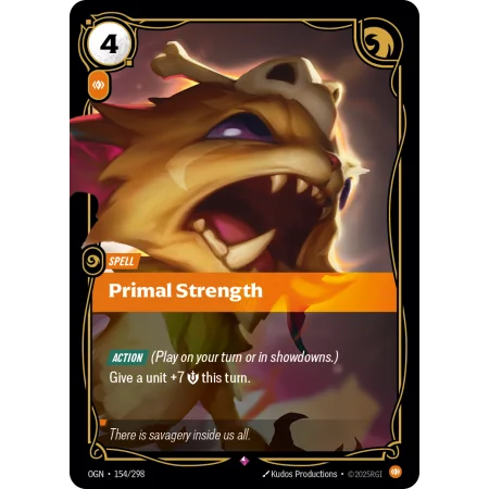 Primal Strength OGN-154 | Origins | ProCards México