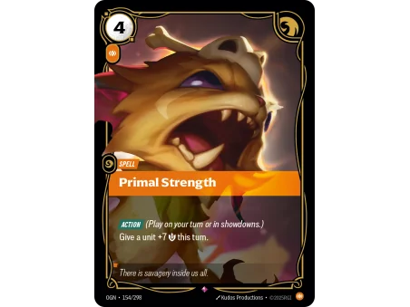 Primal Strength OGN-154 | Origins | ProCards México